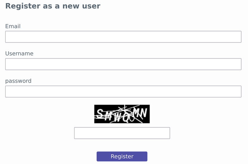 register page